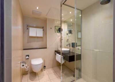 Hotel Lyskirchen Superior Doppelzimmer Badezimmer