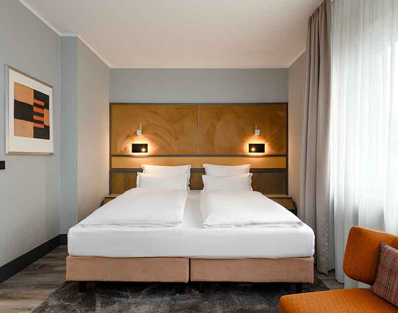 Mercure Dortmund Centrum Doppelzimmer Standard Bett