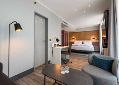 Mercure Dortmund Centrum Privilege Sicht Schlafzimmer