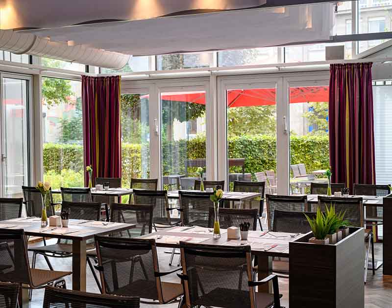 Mercure Dortmund Centrum Wintergarten Frühstück