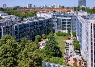 Pullman Munich THEOS Innenhof 2