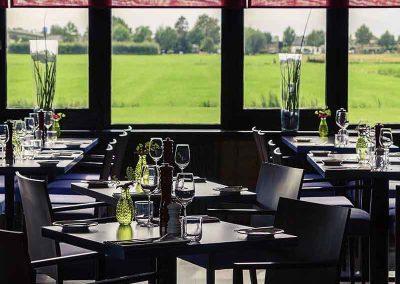 Mercure Zwolle - Restaurant mit Aussicht ins Grüne
