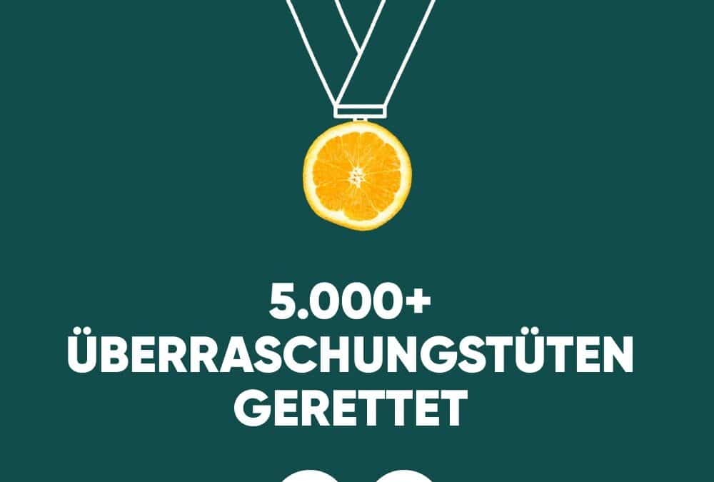 5.000 Überraschungstüten gerettet