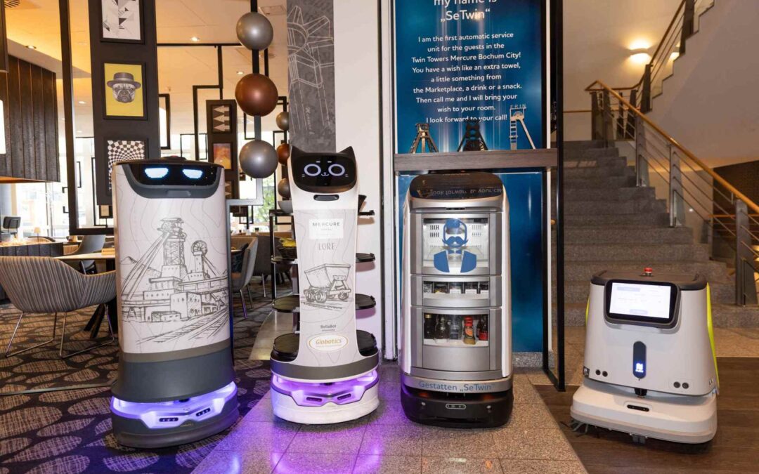 Roboter als Personal – RTL WEST zu Besuch im Mercure Bochum