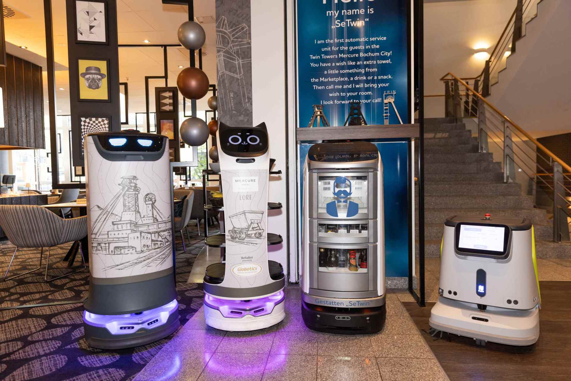 Mercure Bochum Hotelroboter